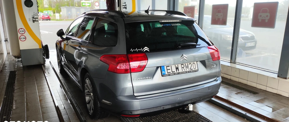 Citroen C5 cena 19500 przebieg: 270000, rok produkcji 2009 z Łódź małe 121